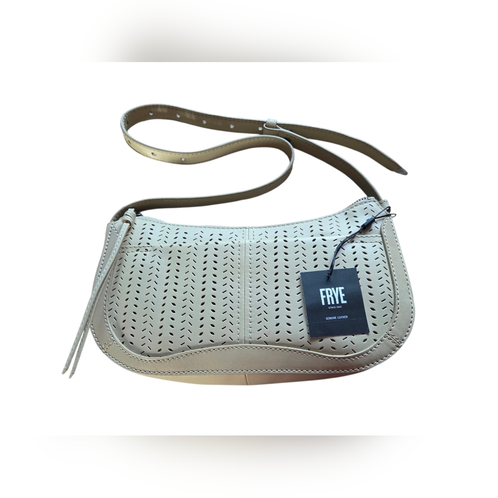 Frye - NEW Genuine Leather Spring/Summer Dainty Stella Baguette Shoulder Bag